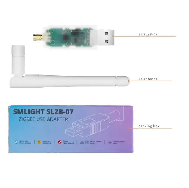 LINEOPS SLZB-07 wlan usb-adapter – detailne lähivaade