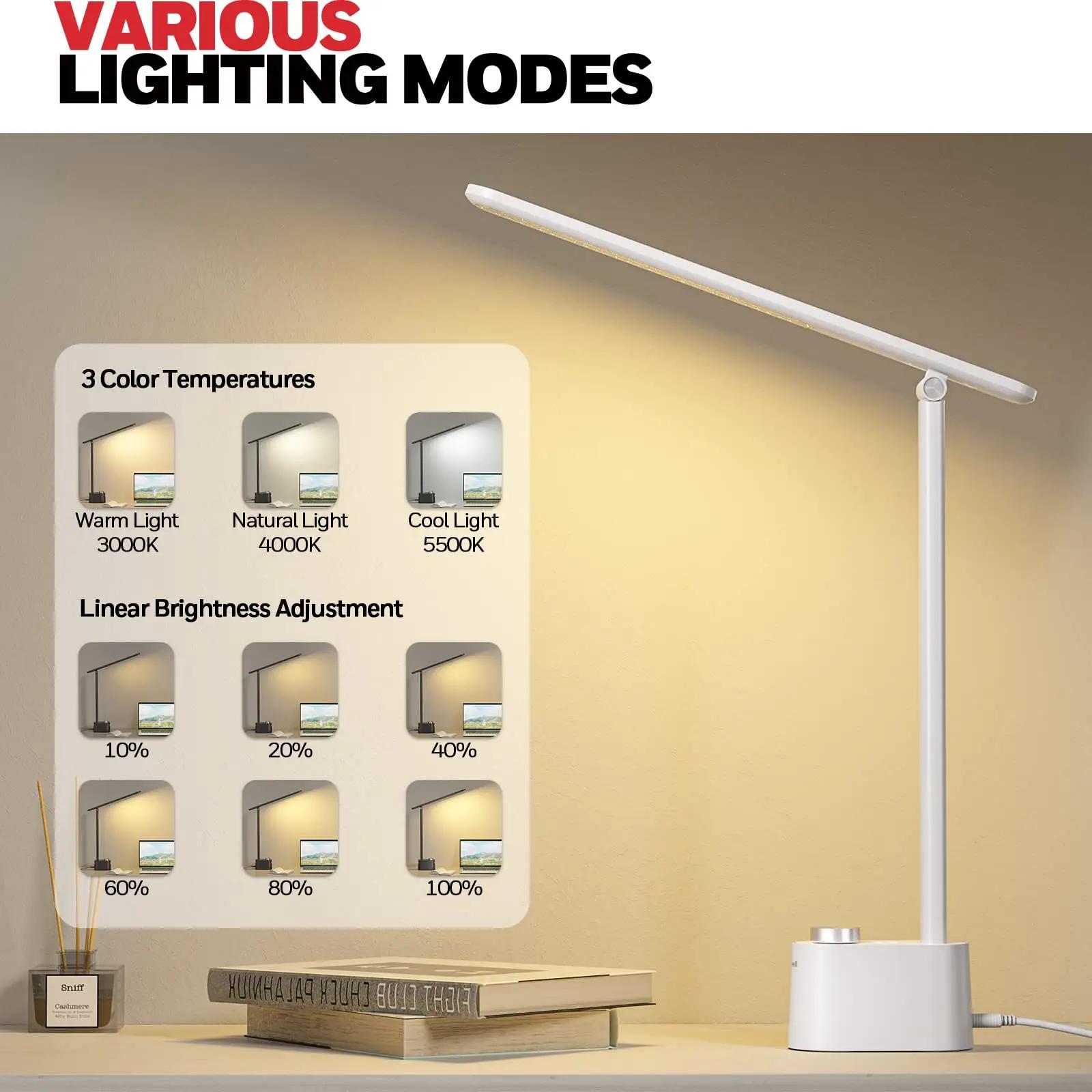 Honeywell LED-laudlamp — reguleeritav lugemis- ja töövalgustus – kasutusnäide