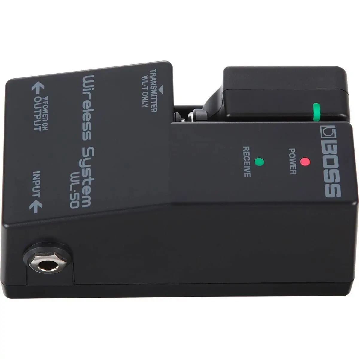 BOSS kompaktne WL-50 juhtmevaba pedal-süsteem – plugin lihtne – lisavaade