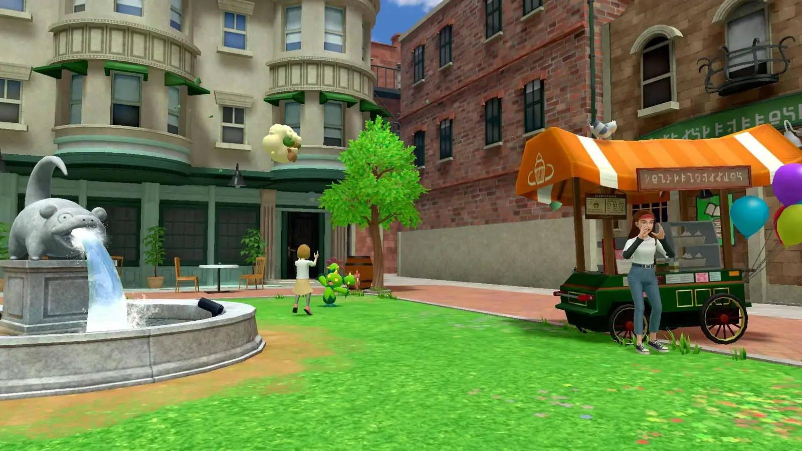 Nintendo päevalehtadega must digitaalne seiklusekingitus Pikachu – kasutusnäide