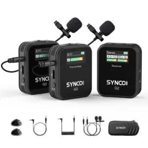 SYNCO G serie videokaamera tarvikud – toote esivaade