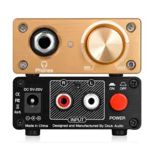 Nobsound XZ-U3-DE elektroonika ja foto – detailne lähivaade