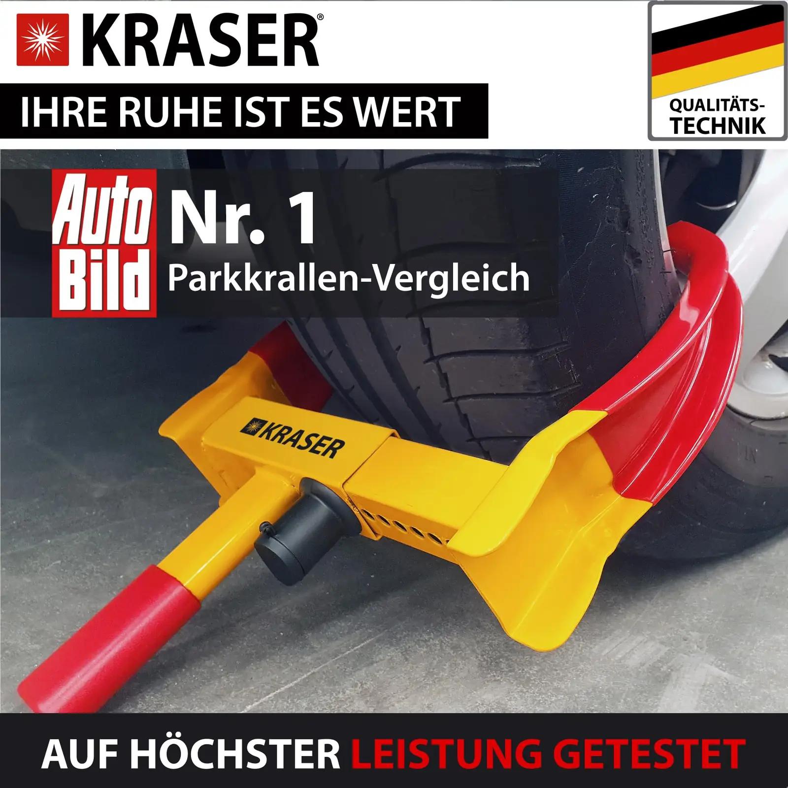 KRASER WA820 auto ja mootorratas – detailne lähivaade