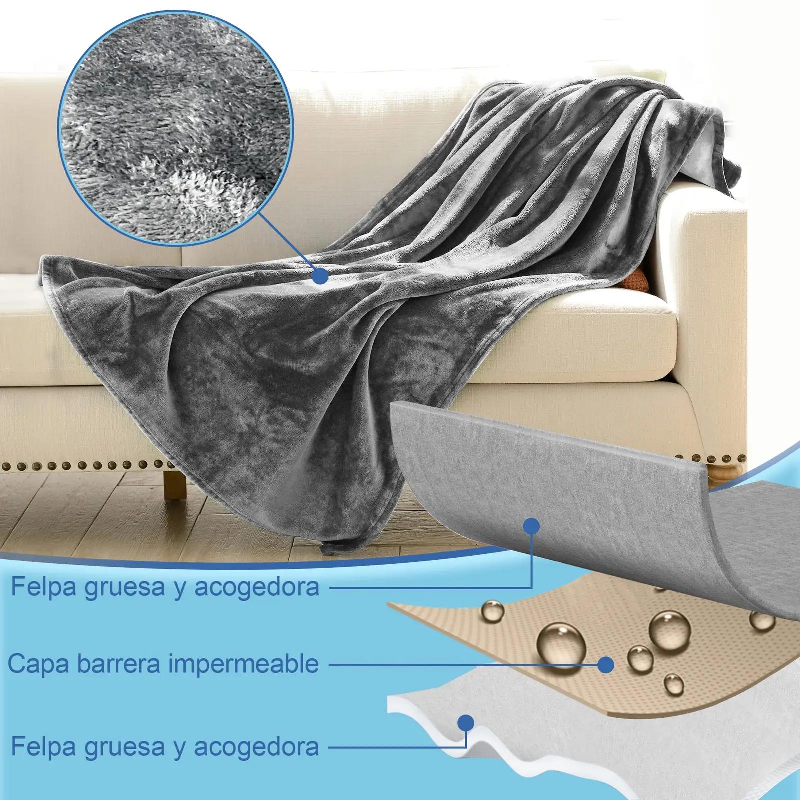 Bedding Aid pehme flanellist koeratekk – mugav ja masinpestav – kasutusnäide