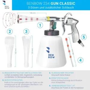 BenBow Benbow-004+SET surveõhutööriistade tarvikud – detailne lähivaade
