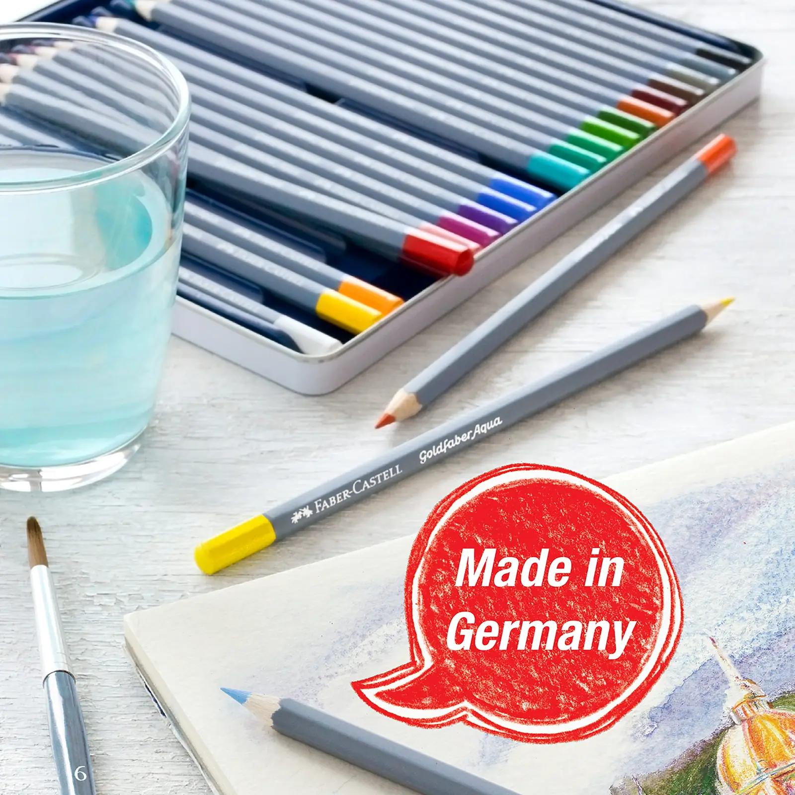 Faber-Castell akvarellpliiatsite komplekt – värvipliiatsid – pilt 8