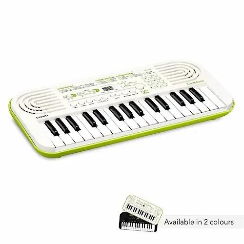 Casio kompaktne mini-keyboard – kaasaskantav mängurõõm SA51 – detailne vaade