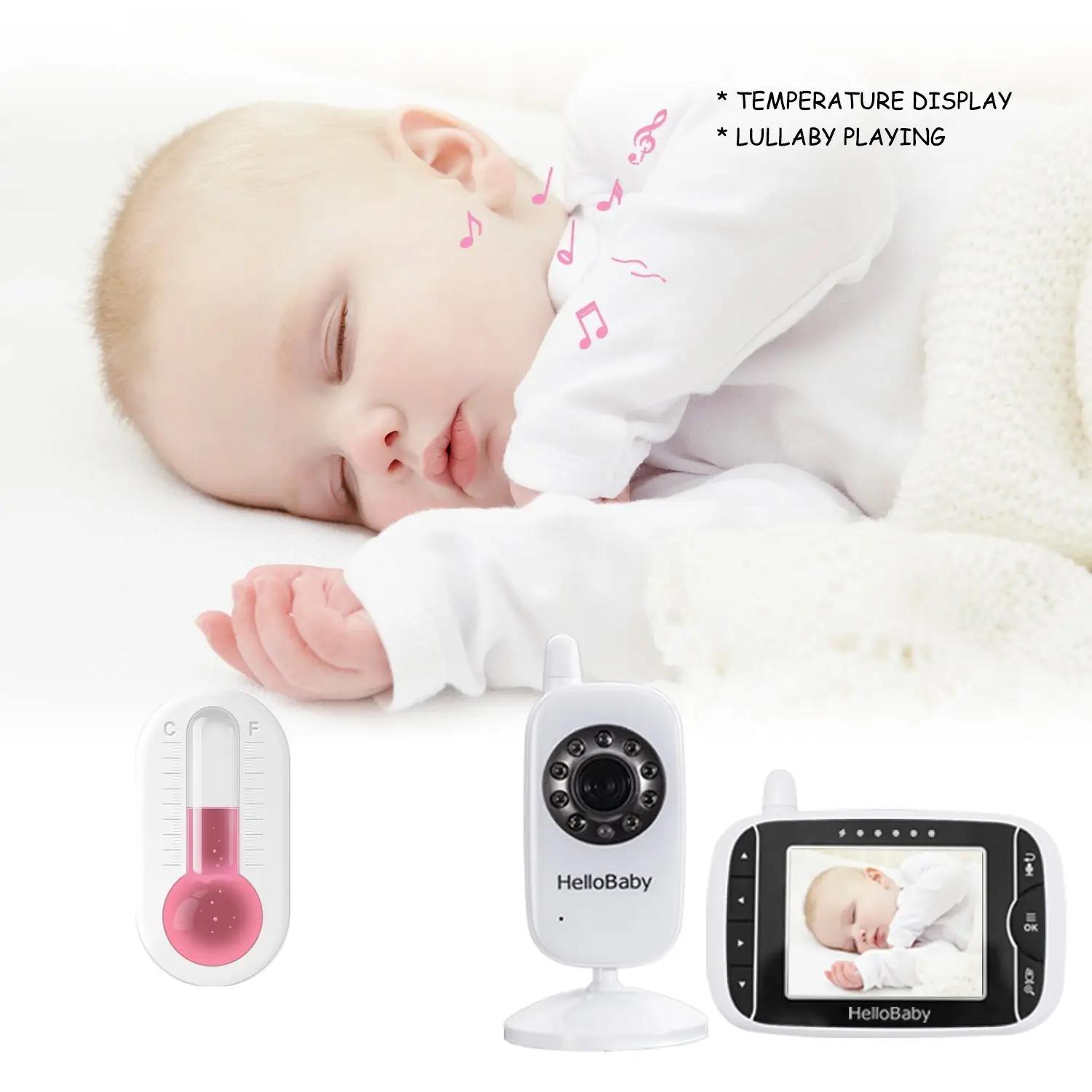 HelloBaby beebimonitor HB32 – beebi ja lapse turvalisus – pakend ja tarvikud