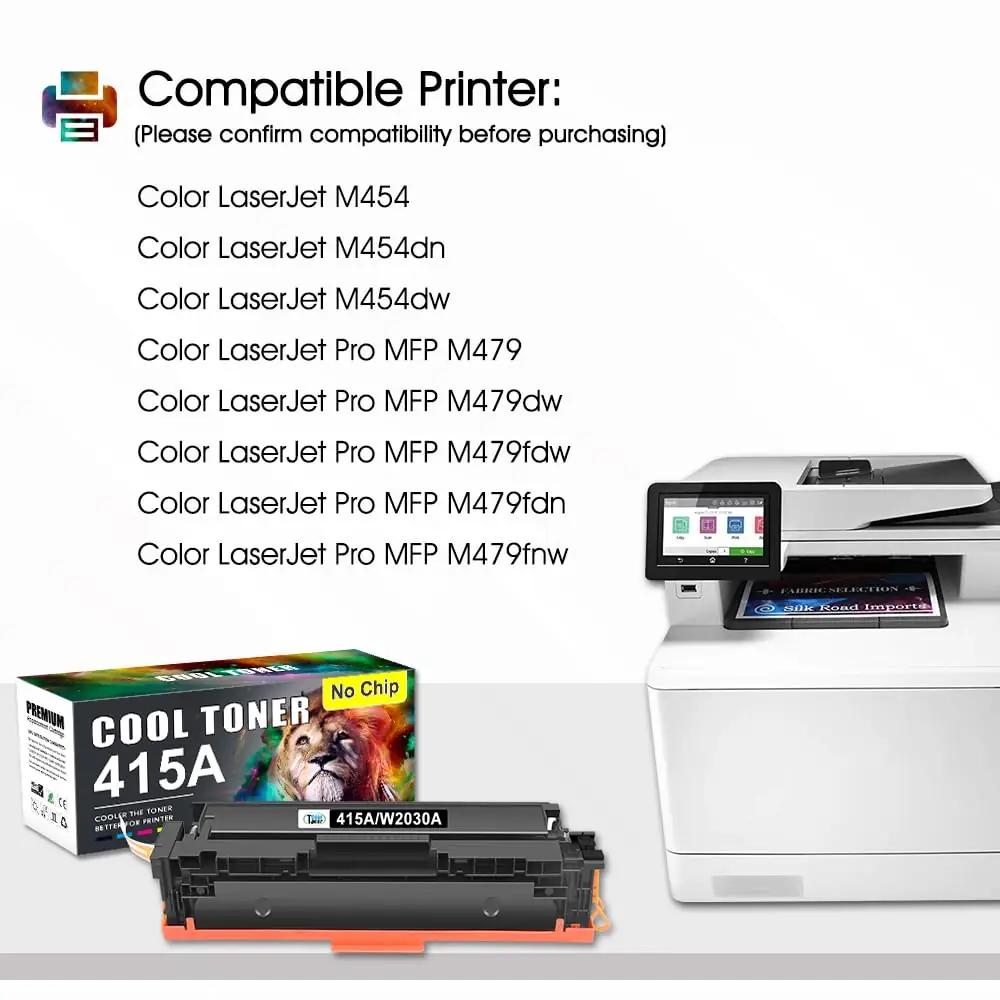 Cool Toner värvikomplekt 4tk – sobib HP 415A/415X – detailne vaade