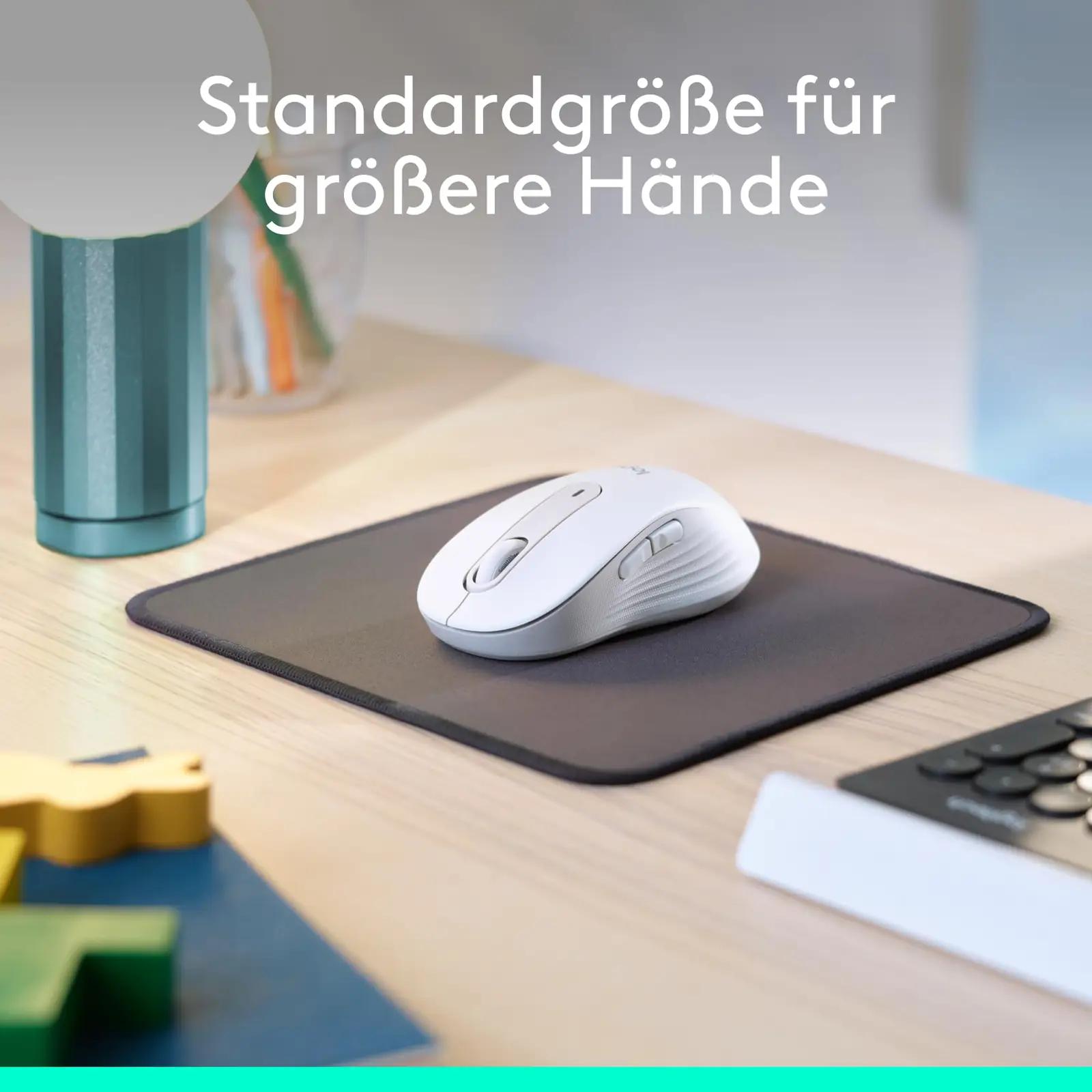 Logitech mugav rätitud kummiga hiir – sobib suurtele kätele – kasutusnäide