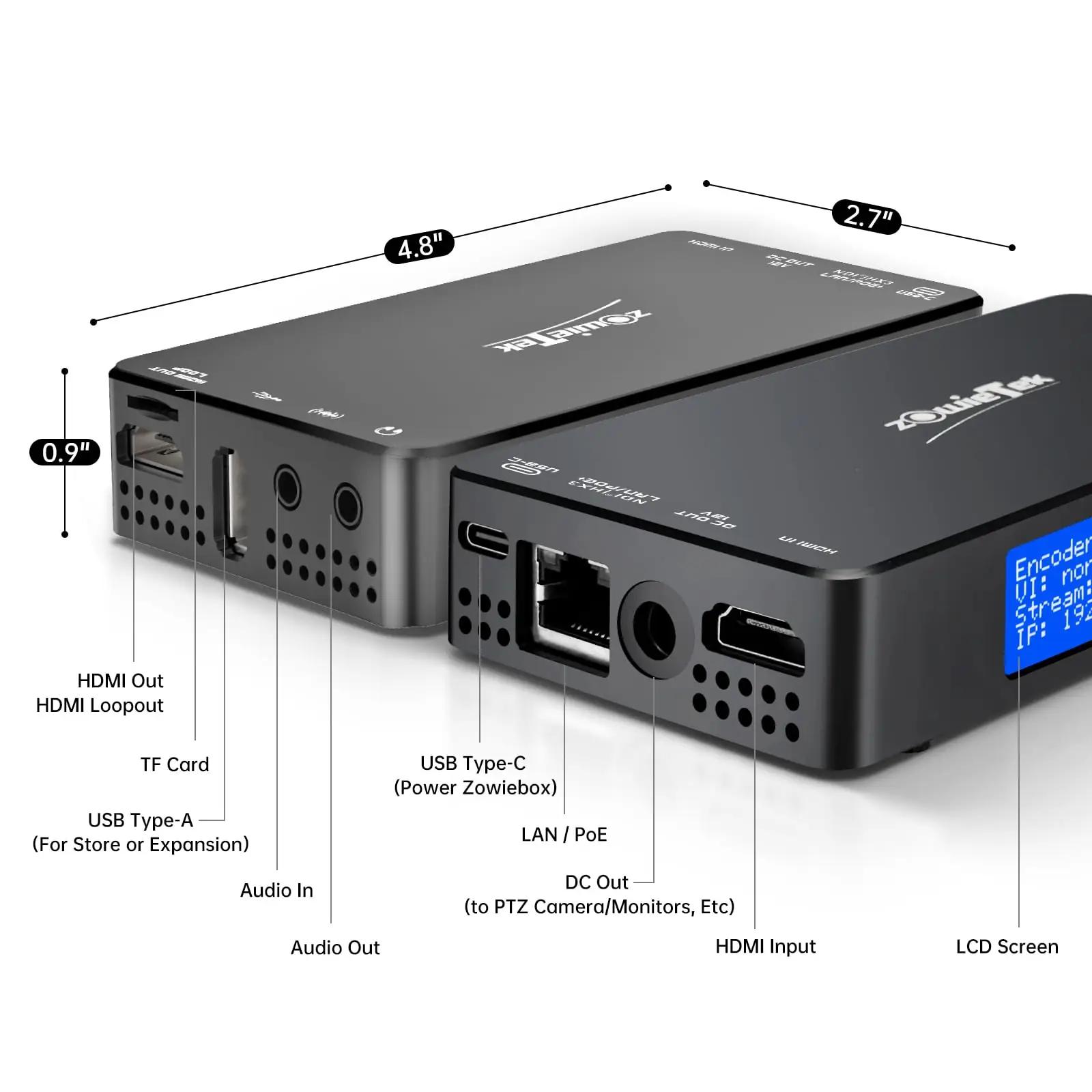 zowietek 4K HDMI konverter ja salvestaja – professionaalne voog – pilt 9