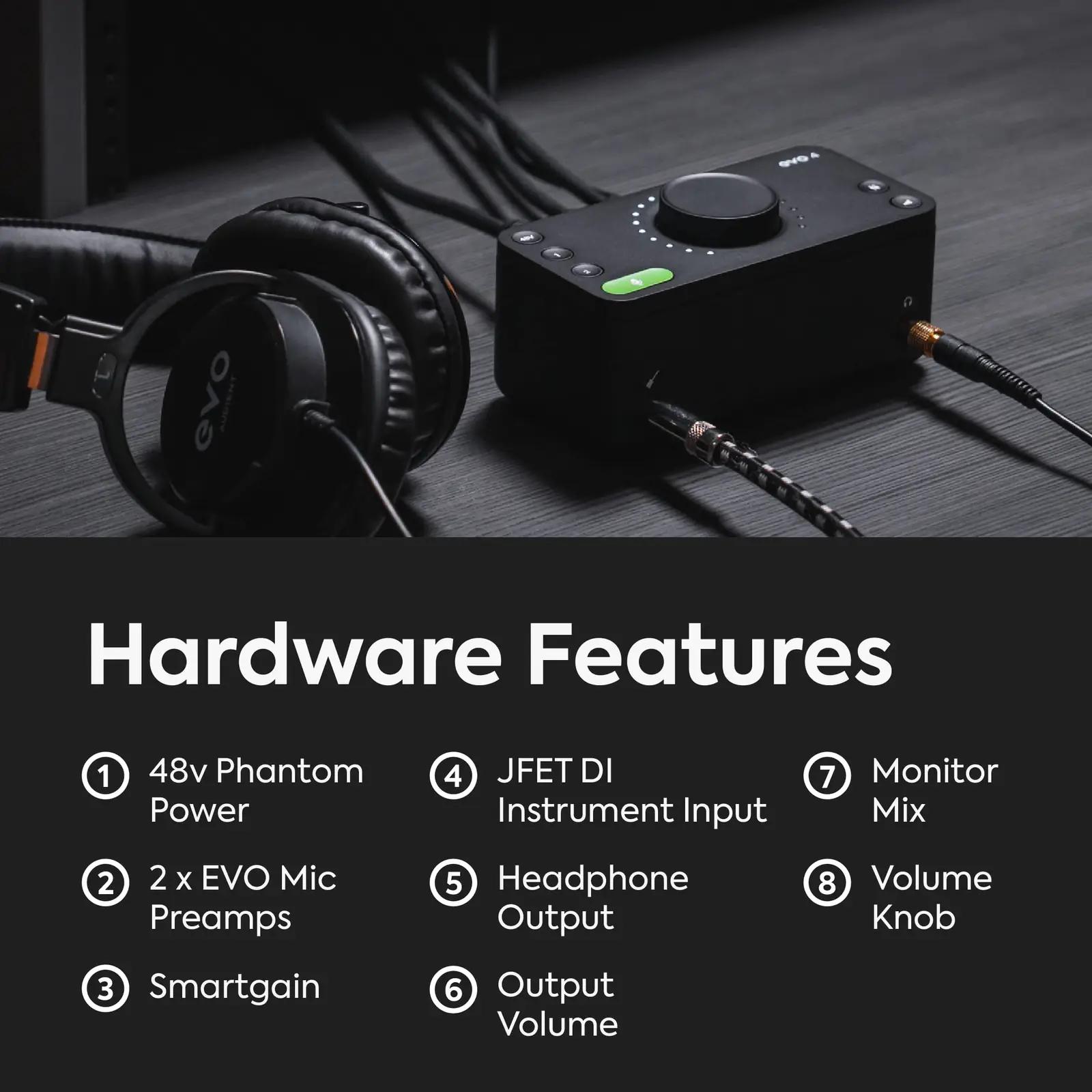 Audient muusikariistad ja dj-varustus EVO4 – pilt 6