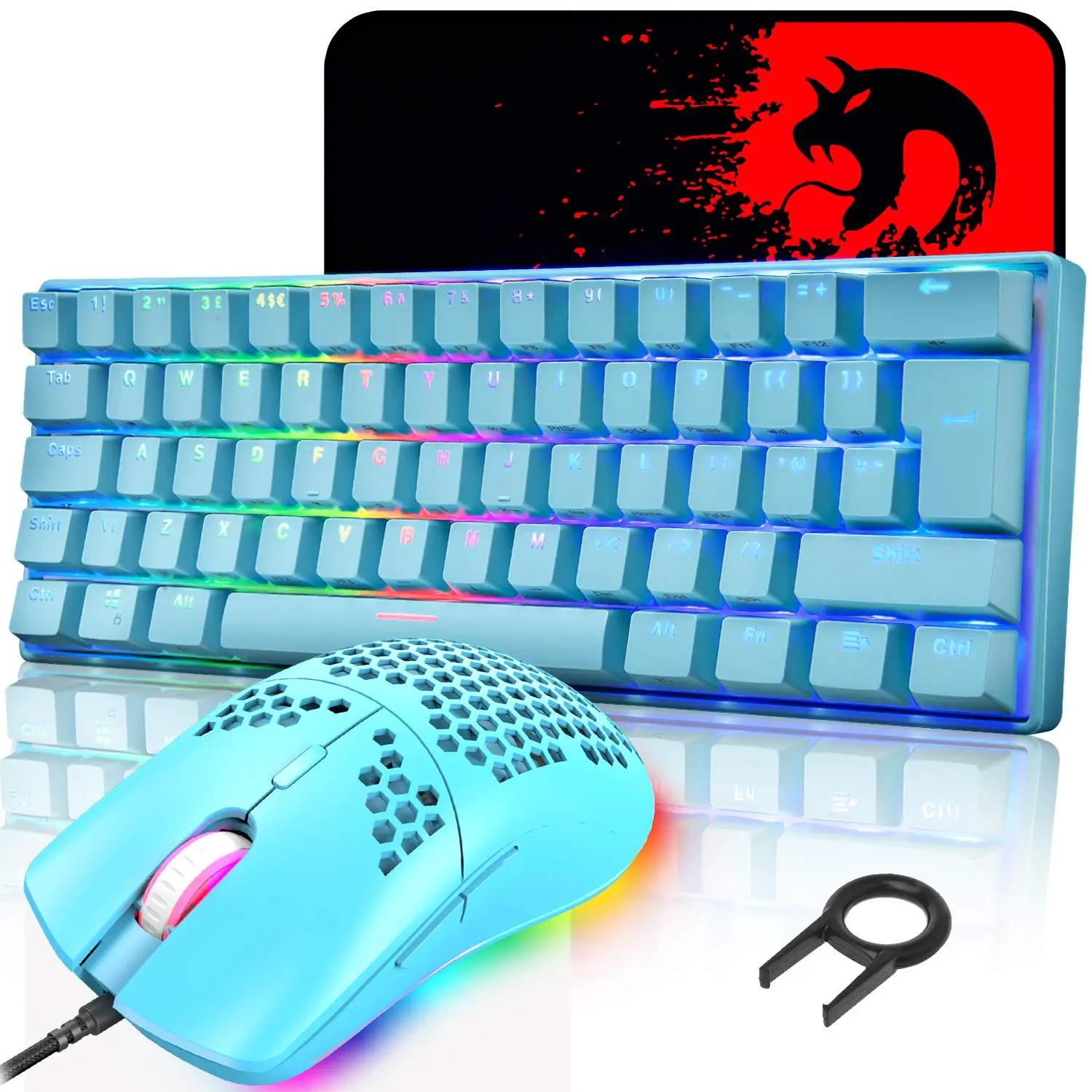 LexonElec mänguritkomplekt MK21 — kompaktne mehaaniline RGB