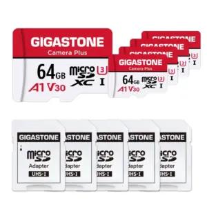 Gigastone 64GB U1 C10 5pk mälukaardid – toote esivaade