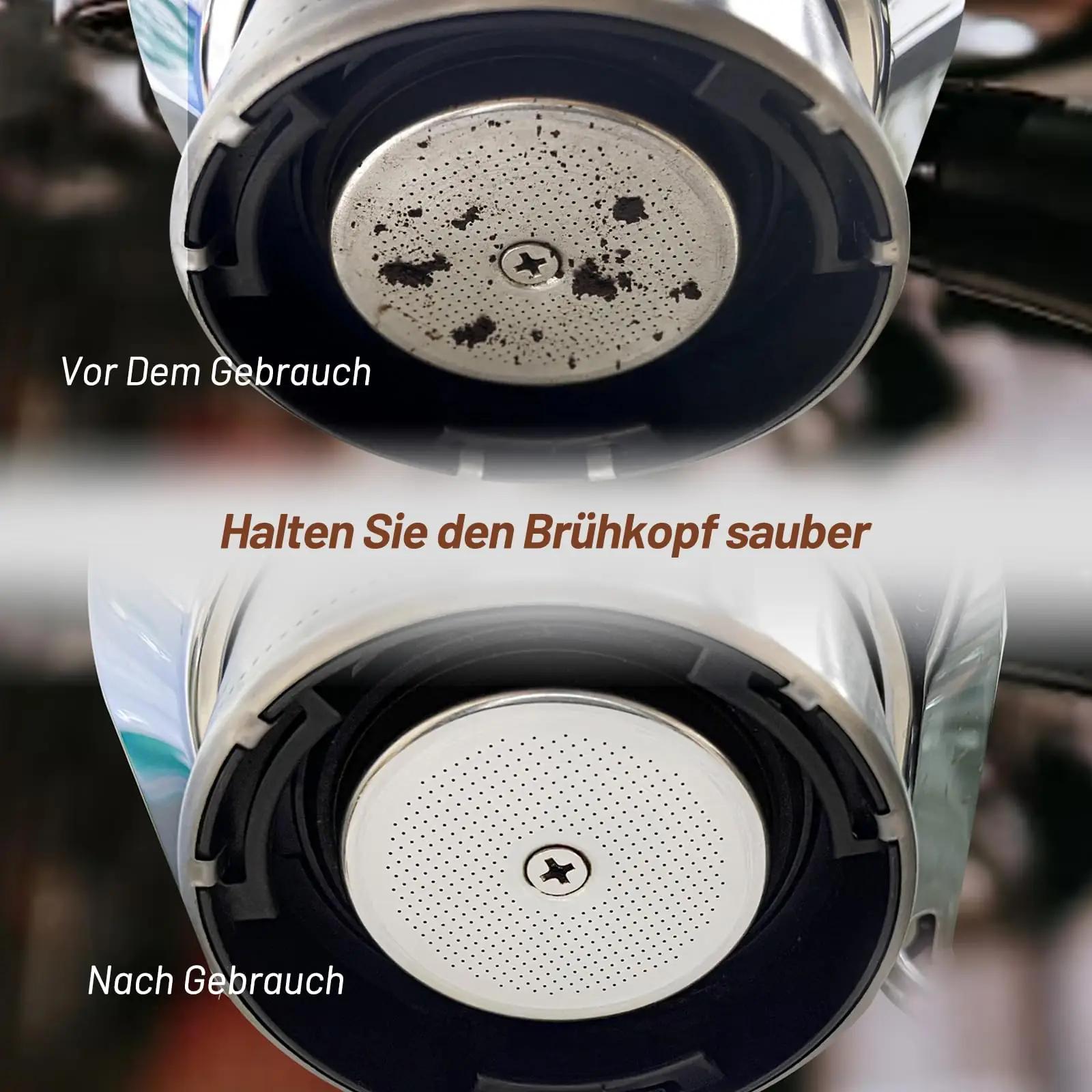 NOTSEK roostevaba 51 mm espresso-puck для stabiilseks tõmbeks – detailne vaade