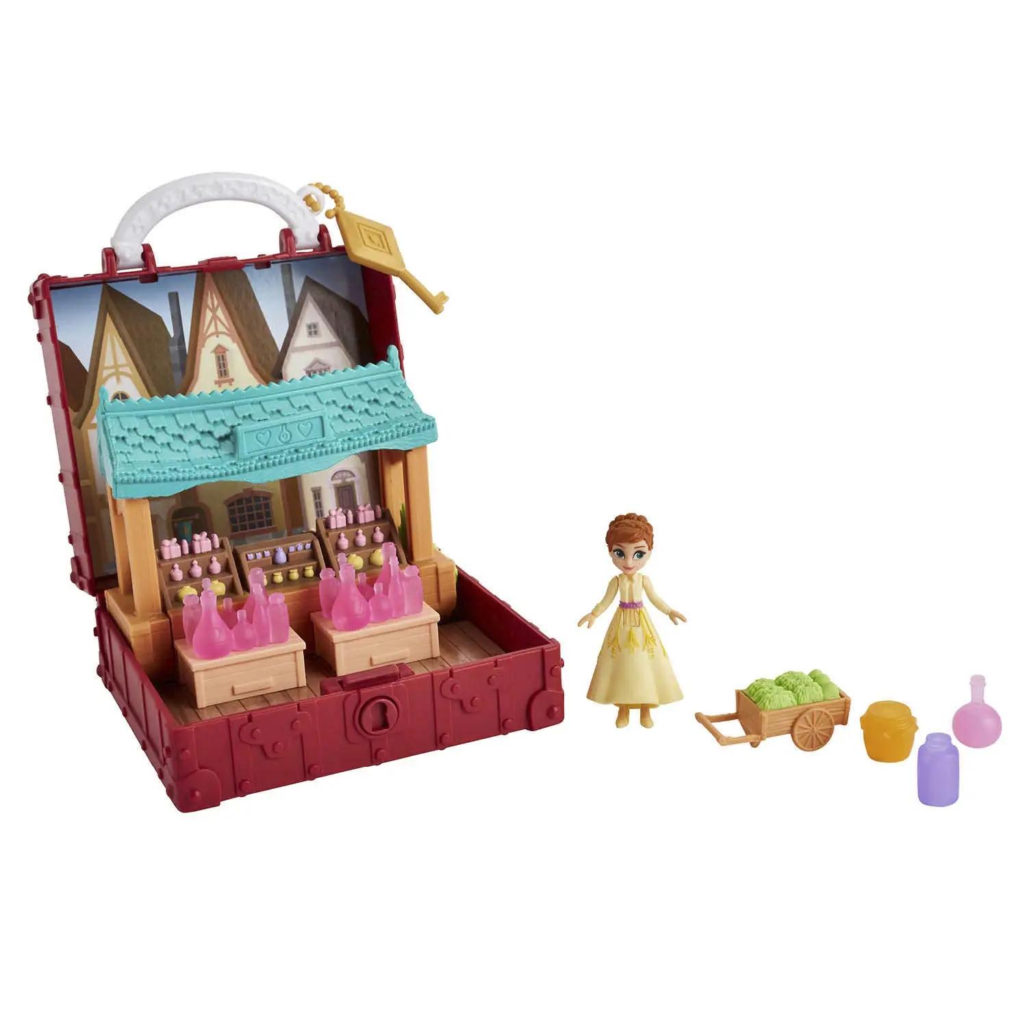 Disney mänguline plastikust külakomplekt Anna nukuga – pilt 9