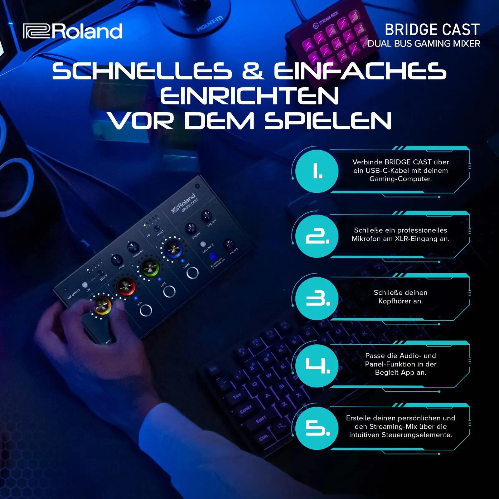 Roland muusikariistad ja dj-seadmed BRIDGECAST – pilt 6