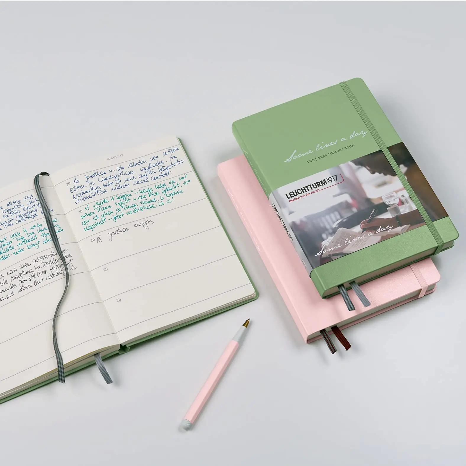 LEUCHTTURM1917 343552 märkmikud – detailne lähivaade