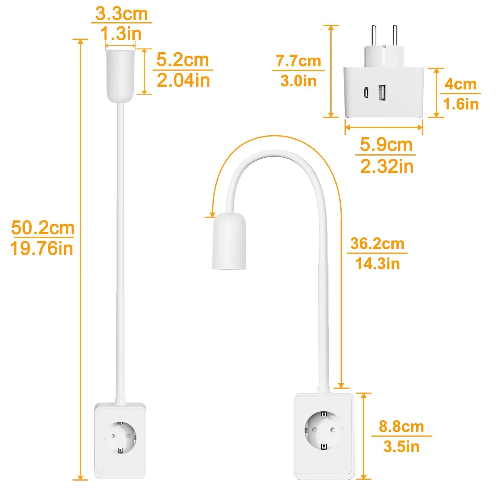 ENUOTEK LED-lugemislamp valge — painduv ja energiasäästlik – pilt 6