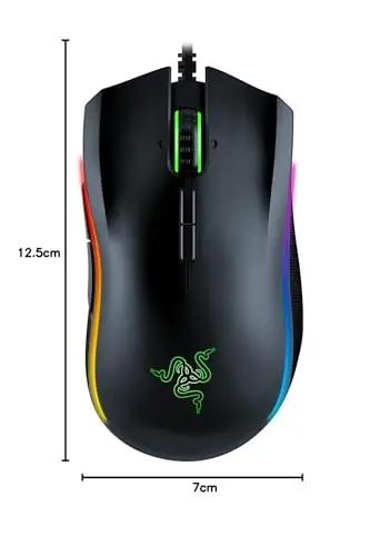 Razer ergonoomiline mänguhiir — täpne optiline sensor ja RGB – pilt 6