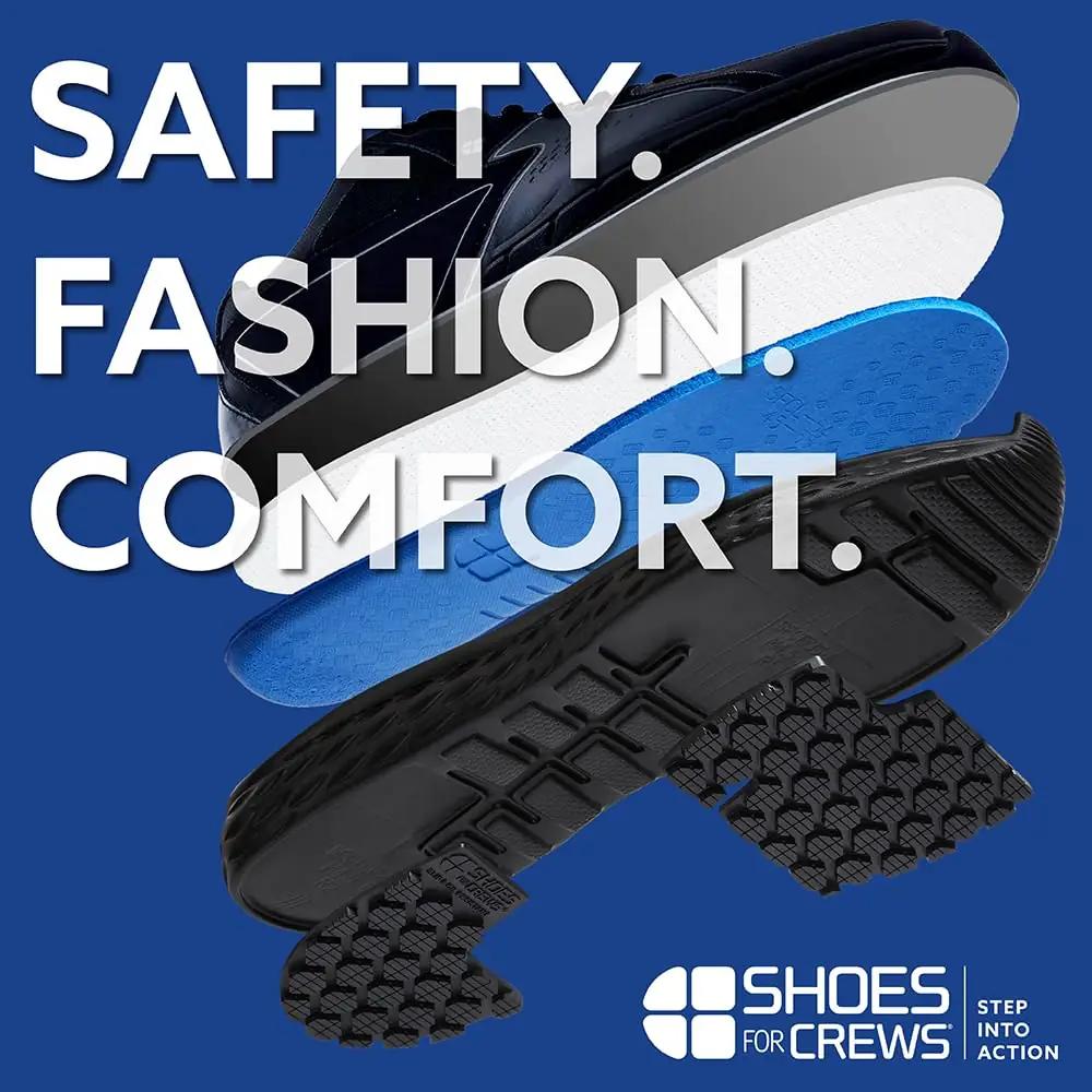 Shoes for Crews Revolution töö ja turvalisus – detailne lähivaade