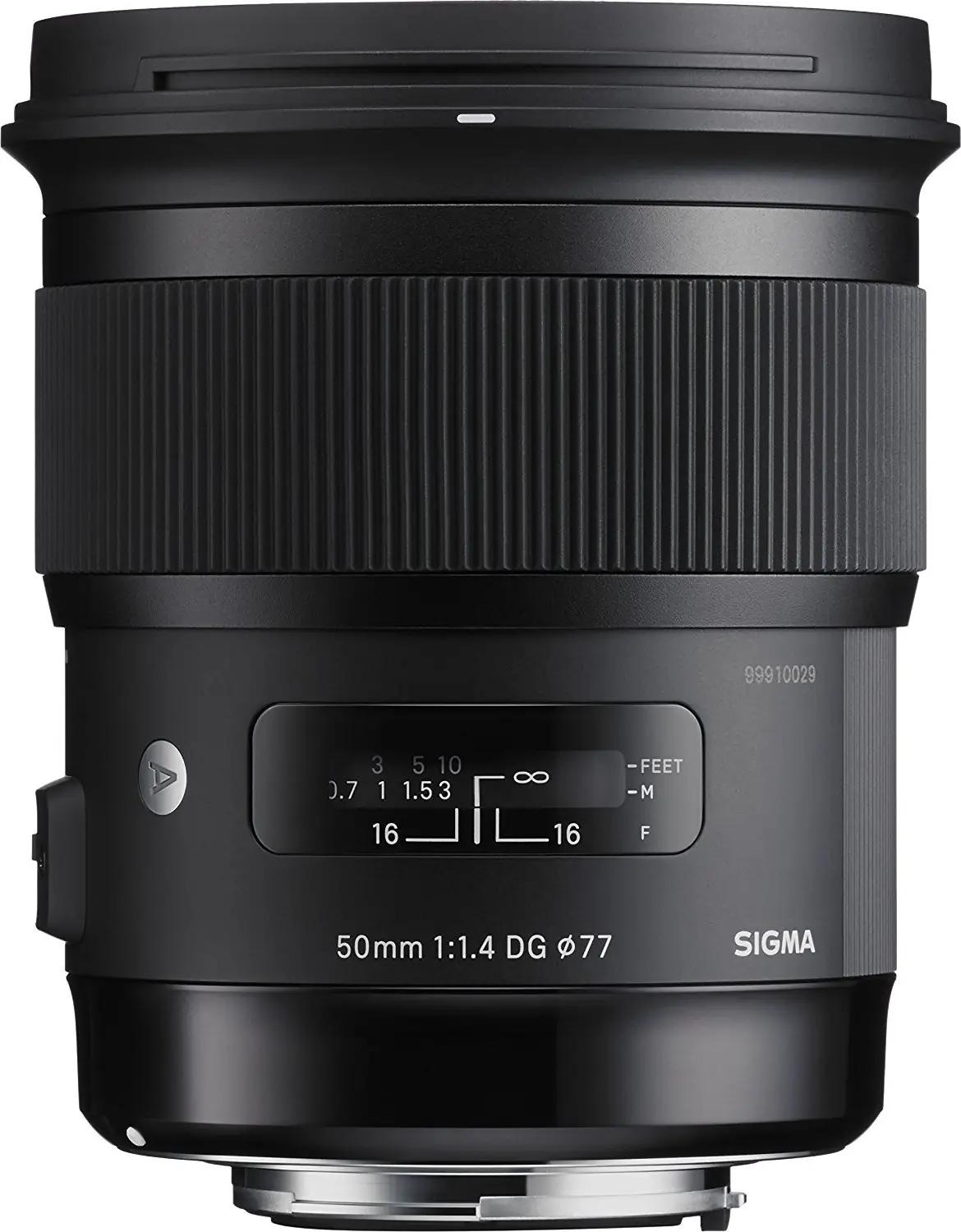 Sigma Art 50mm F1,4 – kvaliteetne portreeobjektiiv Nikonile – detailne vaade