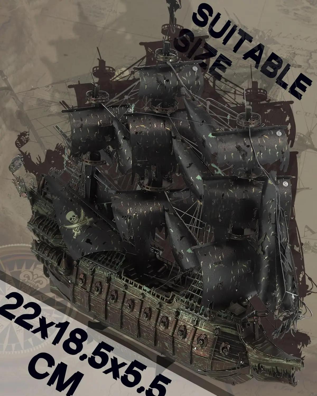 piececool metallist 3D-pusle – mereröövlaev kingituseks – pilt 6