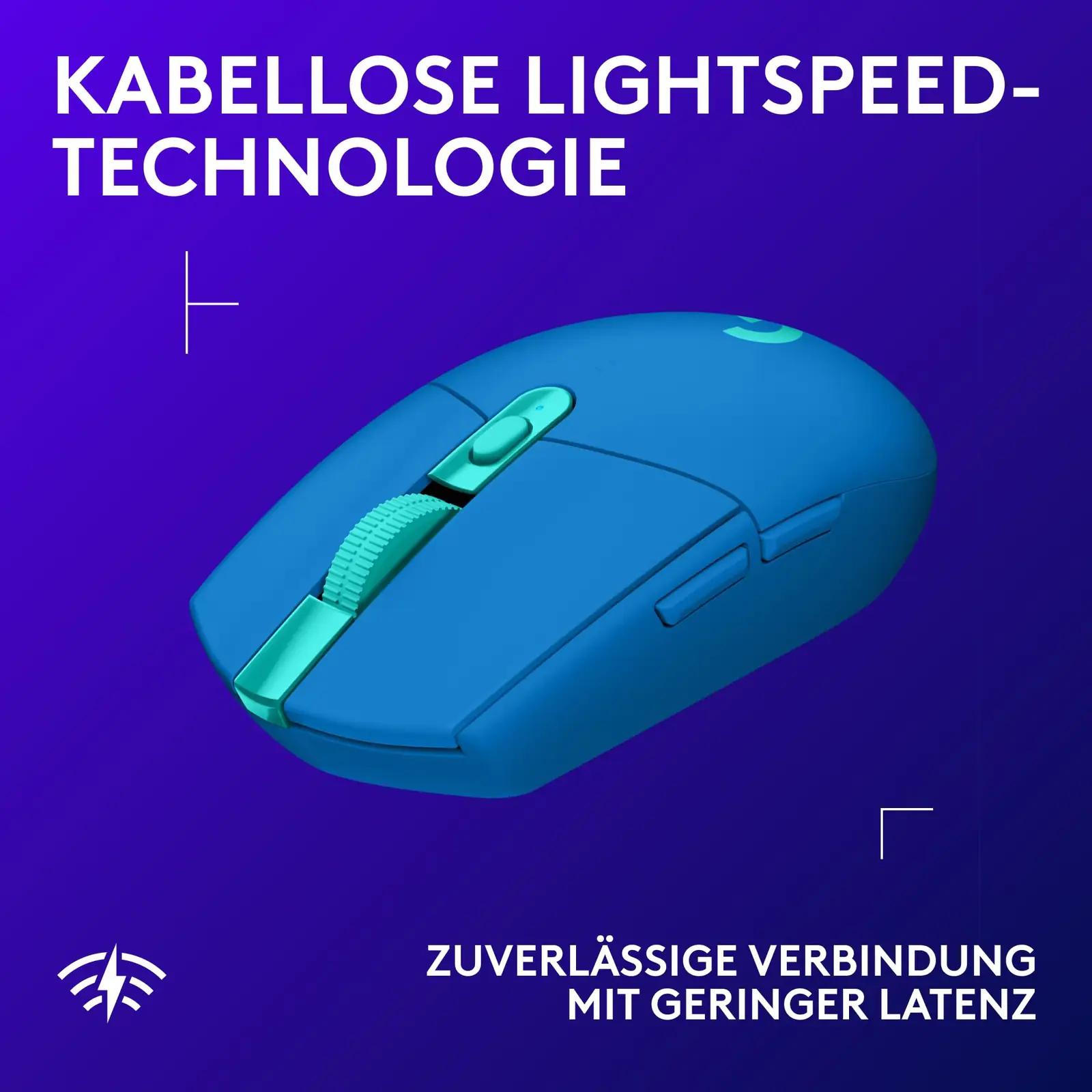 Logitech G kerge mänguhiir – täpne HERO 12K ja juhtmevaba kasutus – pakend ja tarvikud