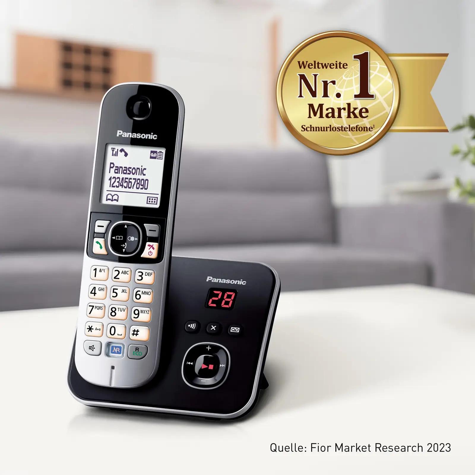 Panasonic elegantne DECT mobiiltelefon metallist korpusega ja – pilt 7