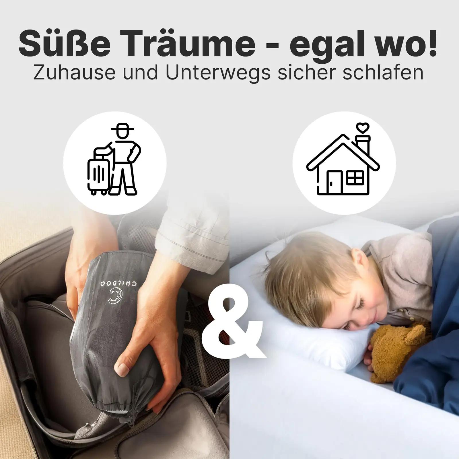 CHILDOO CD_Rausfallschutz_2 voodipiirded – detailne lähivaade