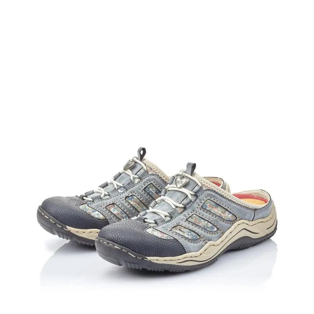 Rieker mugavad sünteetilised naiste slip-on kingad – pilt 7