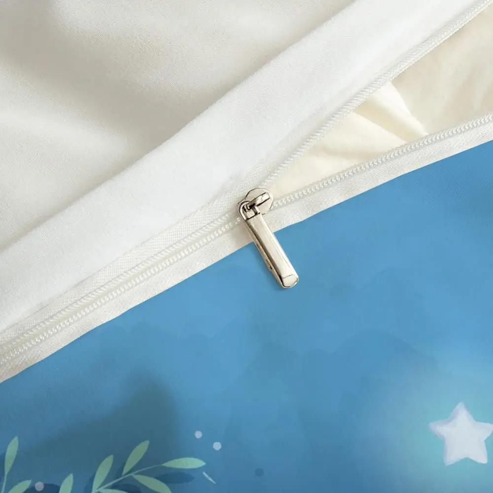 Caregchrisj pehme mikrofibra lastevoodipesu ükssarvikuga 135×200 – kasutusnäide