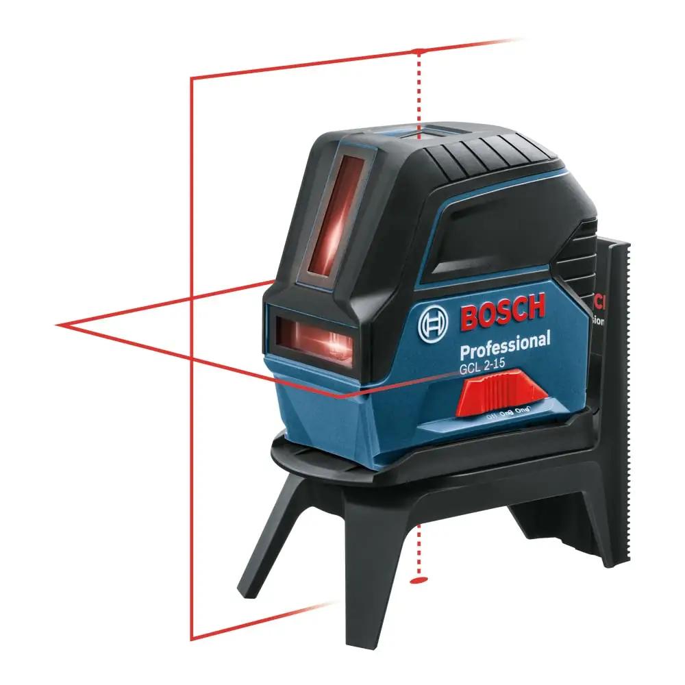 Bosch Professional ristlainer GCL 2-15 – täpne sise‑laser – detailne vaade