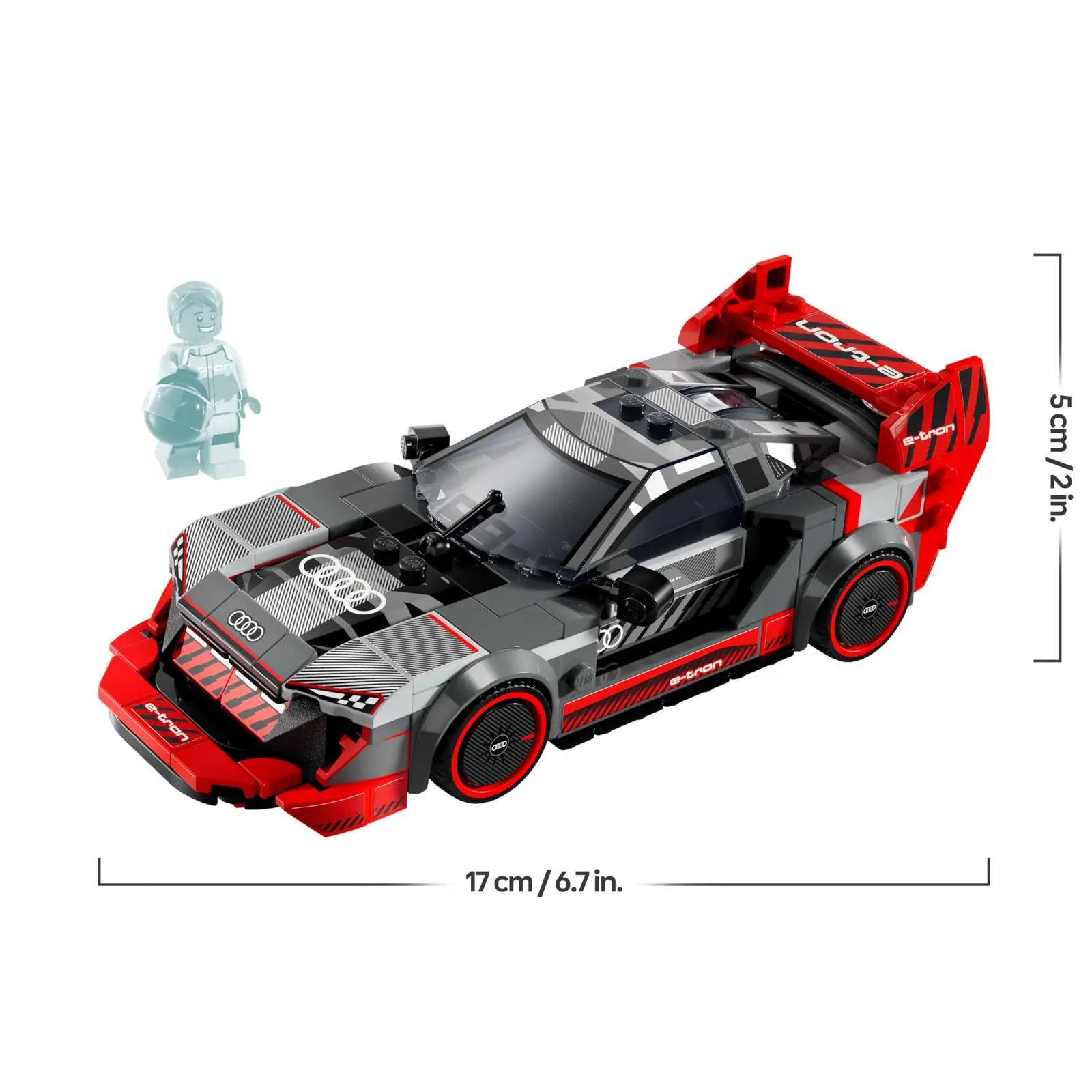 LEGO kiirauto ehitusmäng – Audi S1 e-tron Quattro komplekt – pilt 6