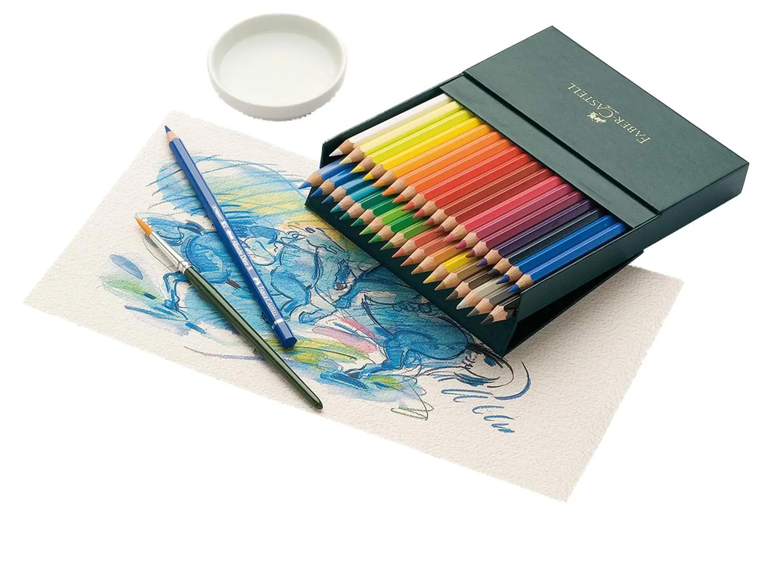 Faber-Castell 117538 värvipliiatsid – detailne lähivaade