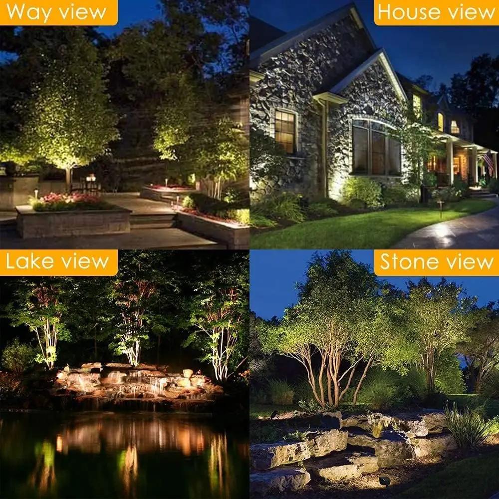 Spurleh välistingimuste LED aiahark 6‑tk — veekindel 3000K – lisavaade