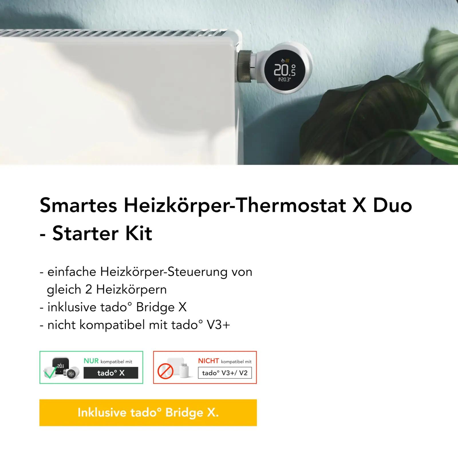 Tado nutikas radiaatori termostaat X – energiasääst ja mugavus – pakend ja tarvikud