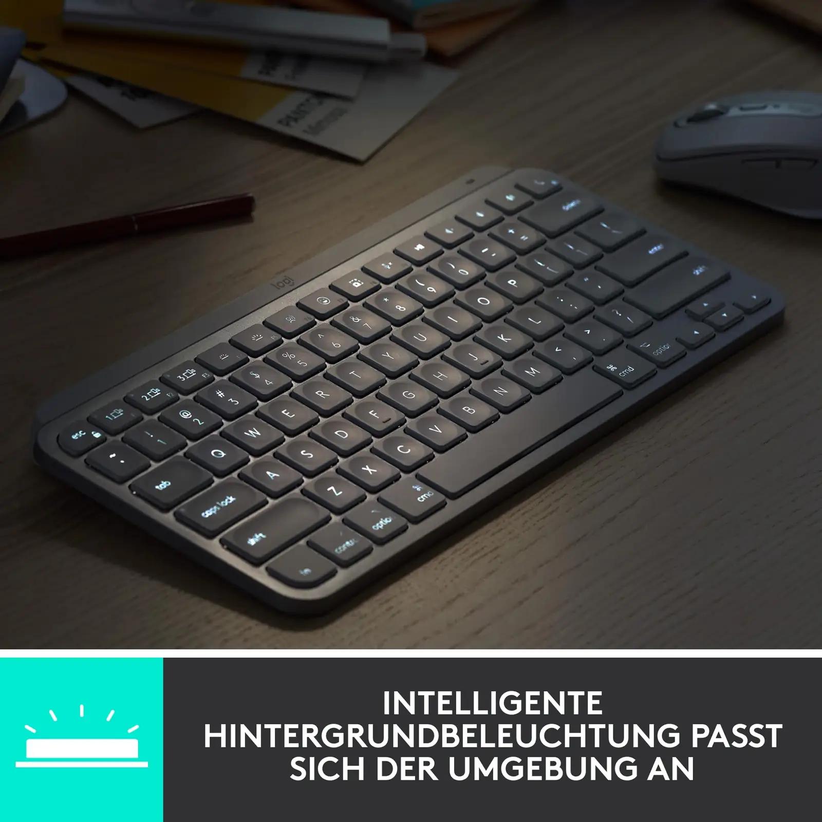 Logitech metallist kompaktne klaviatuur – mugav Mac-kasutuseks – pilt 7