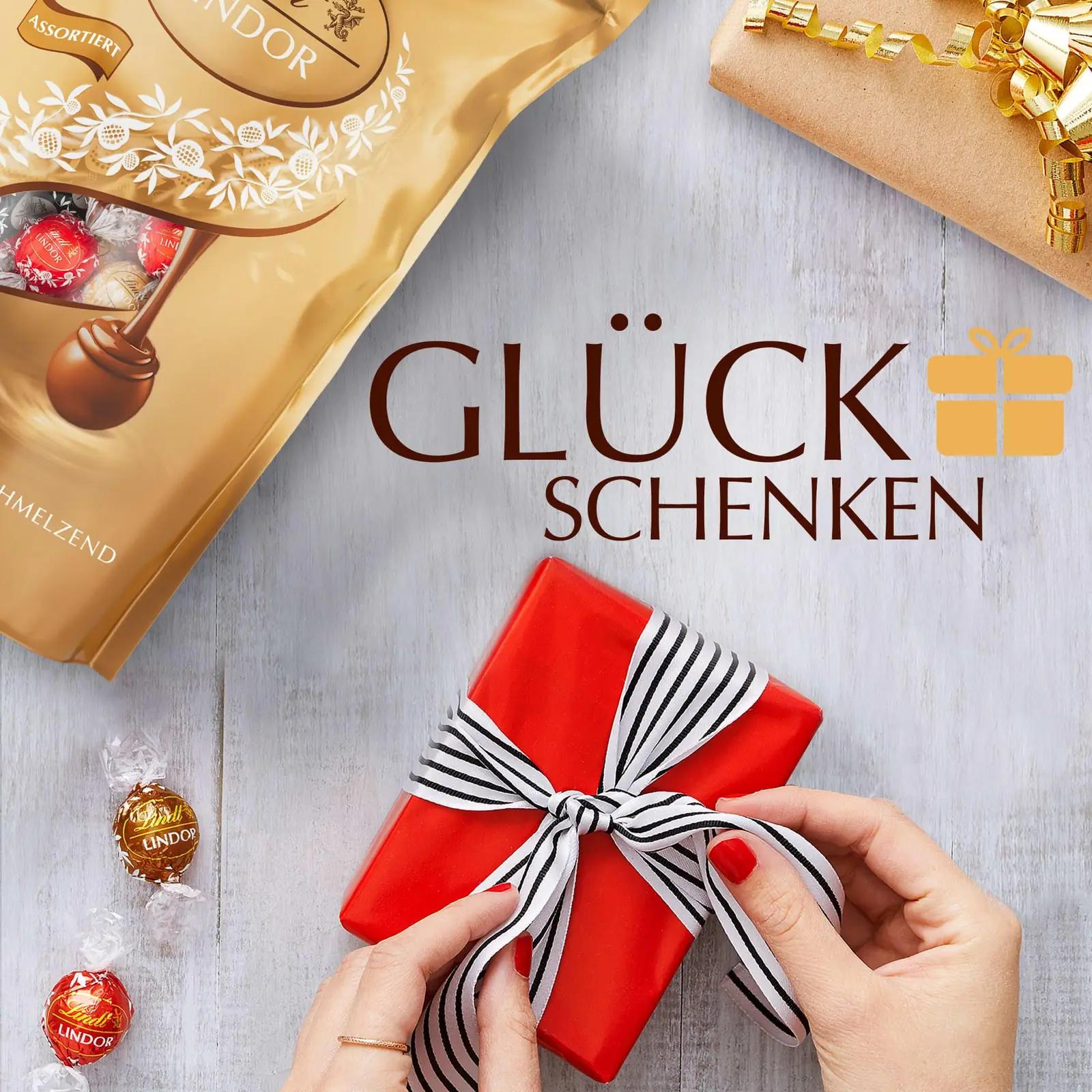 Lindt LINDOR 2 kg kommisegu – pehme šokolaadi kingitus – kasutusnäide