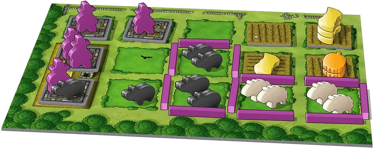 Lookout lauamäng Agricola – strateegiline pere teema charm – lisavaade
