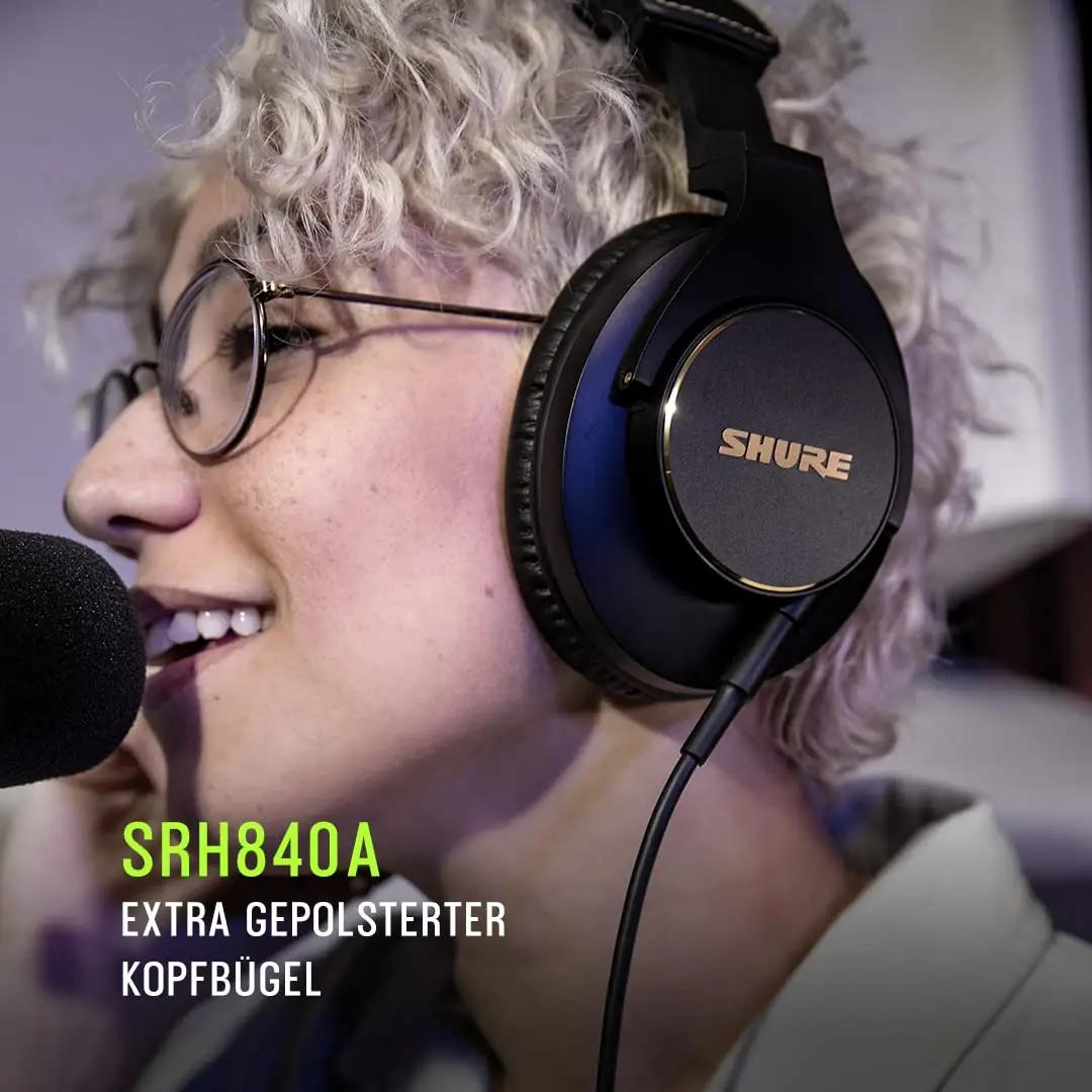 Shure kõrvasiseste asemel mugav üle-kõrvade kuulamine — – lisavaade