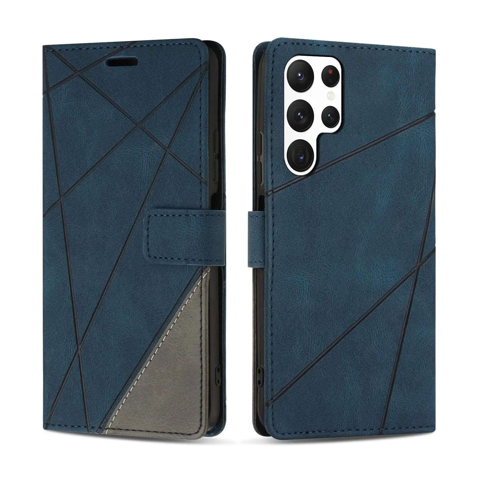 SONWO premium PU-nahast rahakotikaas Galaxy S23 Ultra jaoks