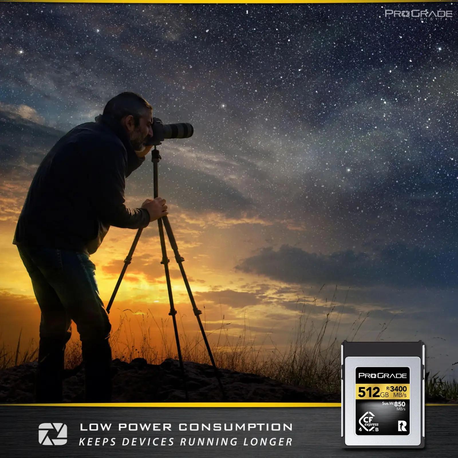 ProGrade Digital kuldne CFexpress 4.0 512 GB – kiire salvestus – pilt 6