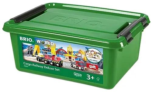 BRIO puidust veosüsteem Deluxe – mänguline ja vastupidav komplekt – pilt 10
