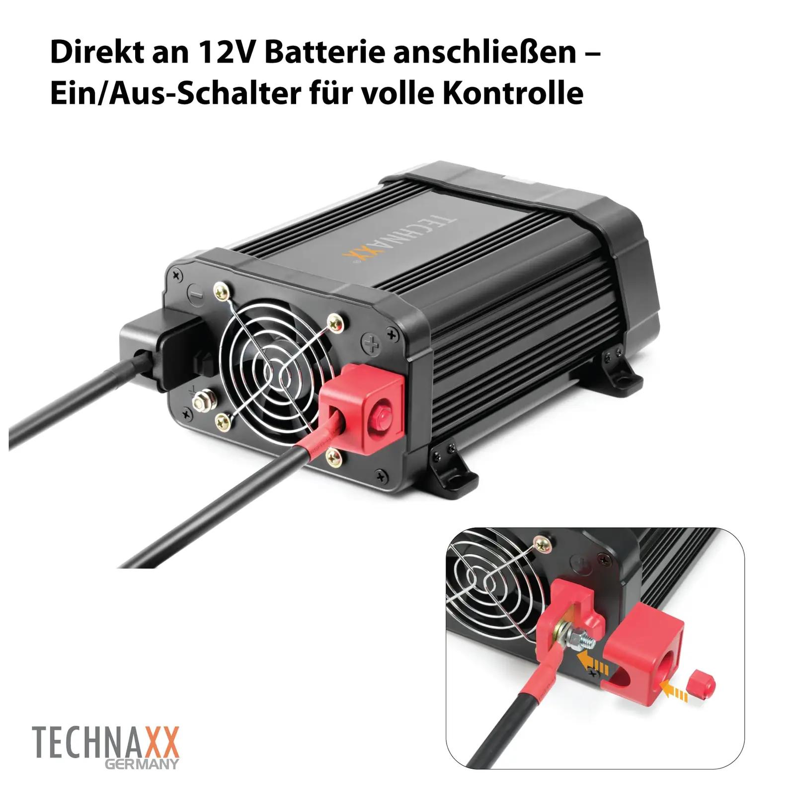 Technaxx auto pingemuundur 12V–230V — tugev ja usaldusväärne – pilt 7