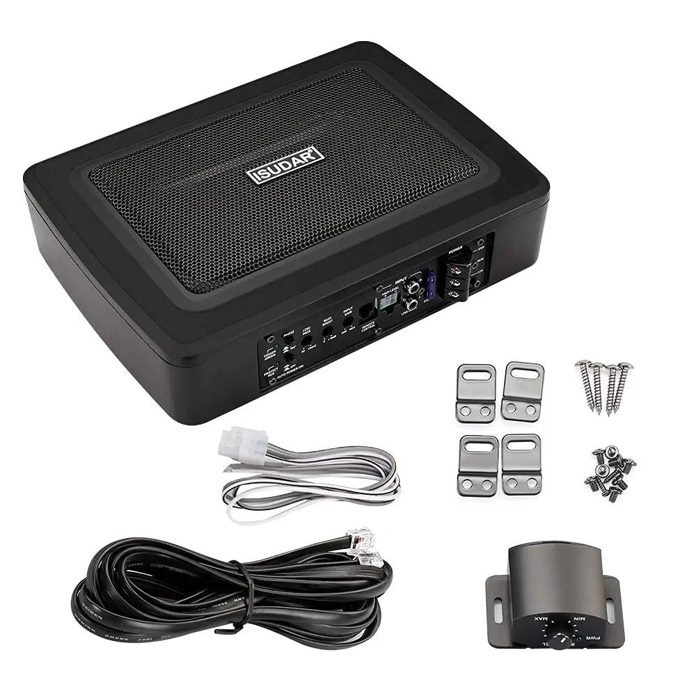 ISUDAR auto subwoofer 9″ — madal profiil, võimas bass – pilt 6