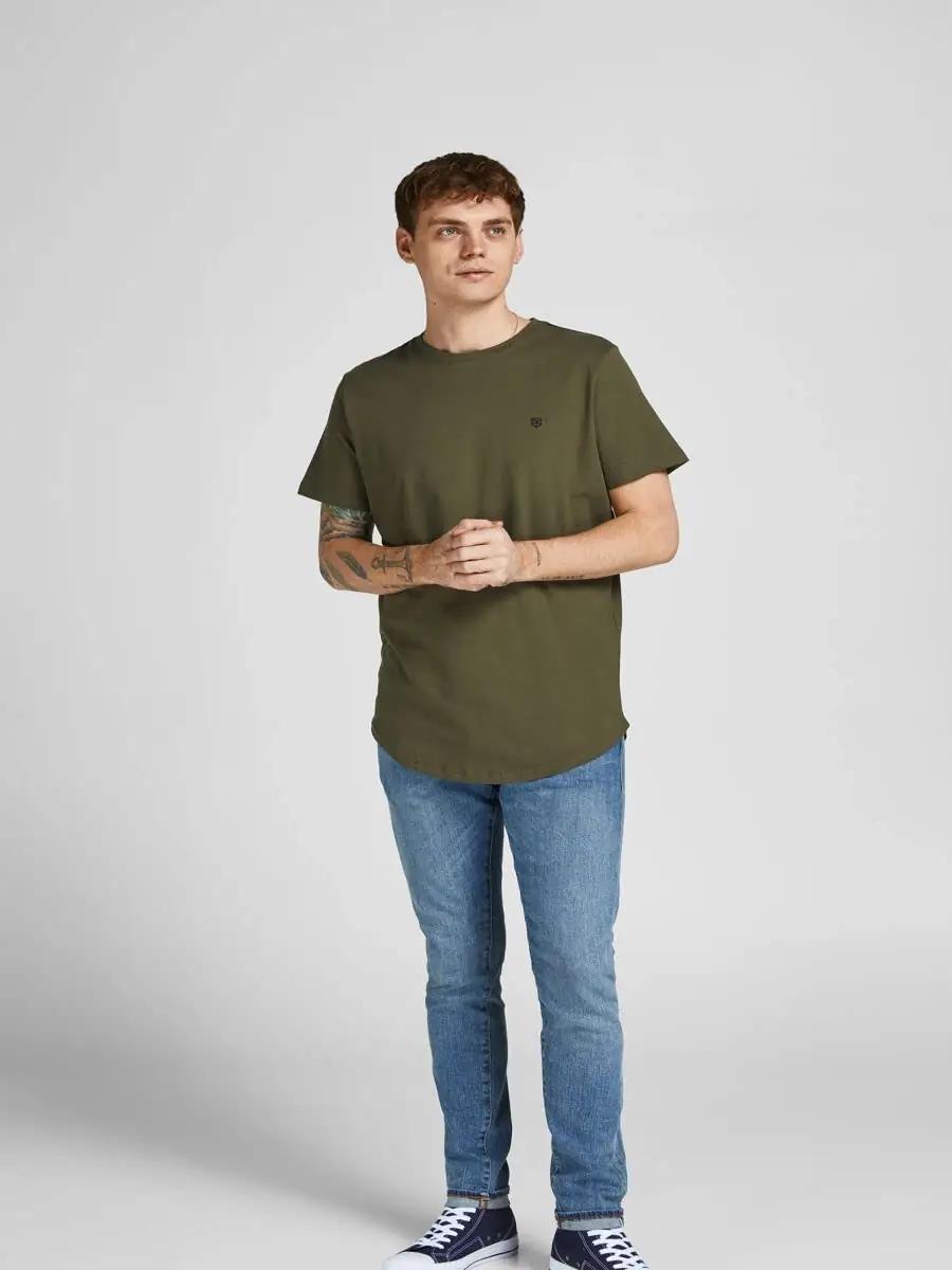 JACK & JONES mugav puuvillane T-särk 5tk komplekt – pilt 7