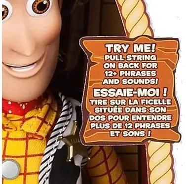 Disney Woody nukuke — pehme plastikust mängu- ja kinkeline – lisavaade