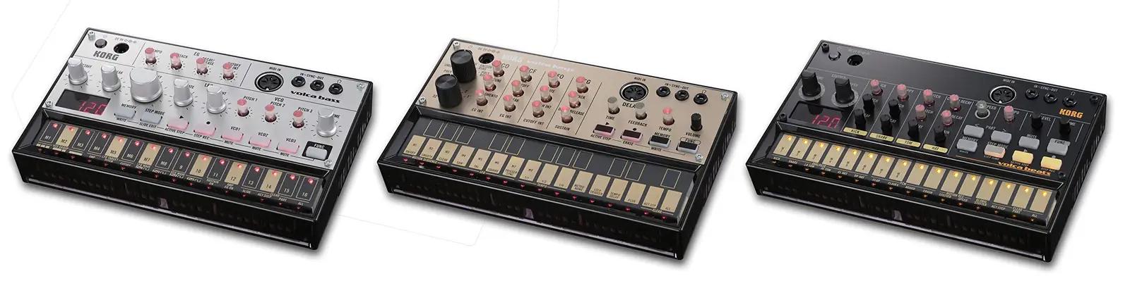 KORG süsinikkiust VOLCAKEYS — kompaktne analoog-süntesaator – lisavaade
