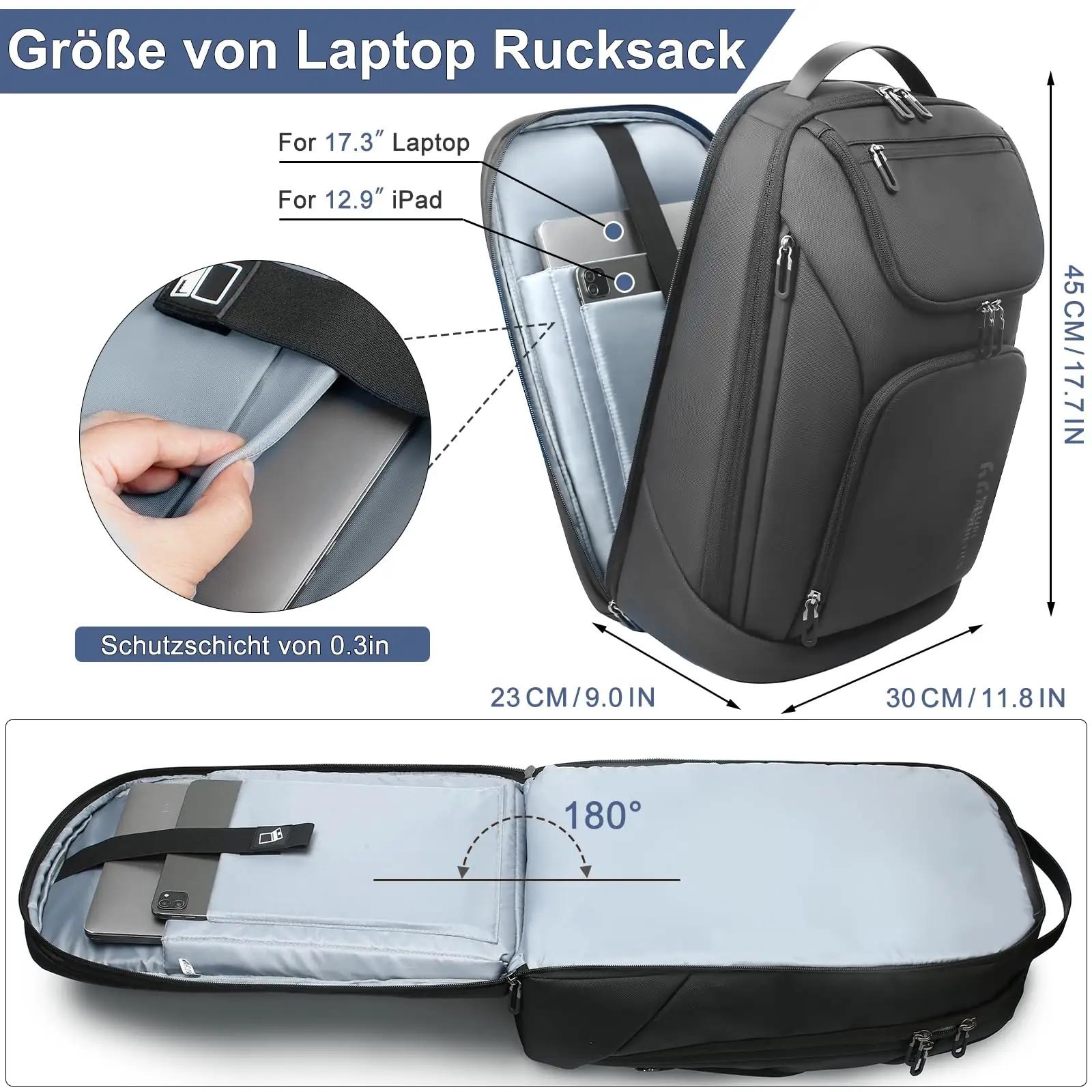 HEROIC KNIGHT waterproof backpack rucksakid – detailne lähivaade